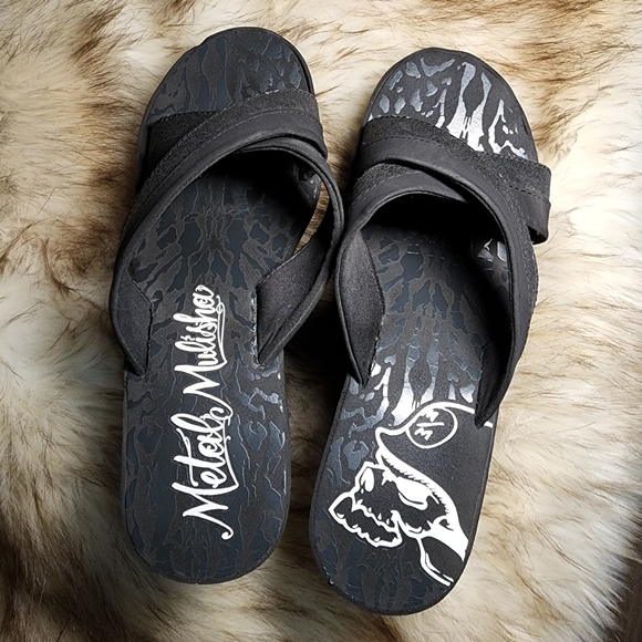 Metal Mulisha Platform Sandals - Picture 2 of 10